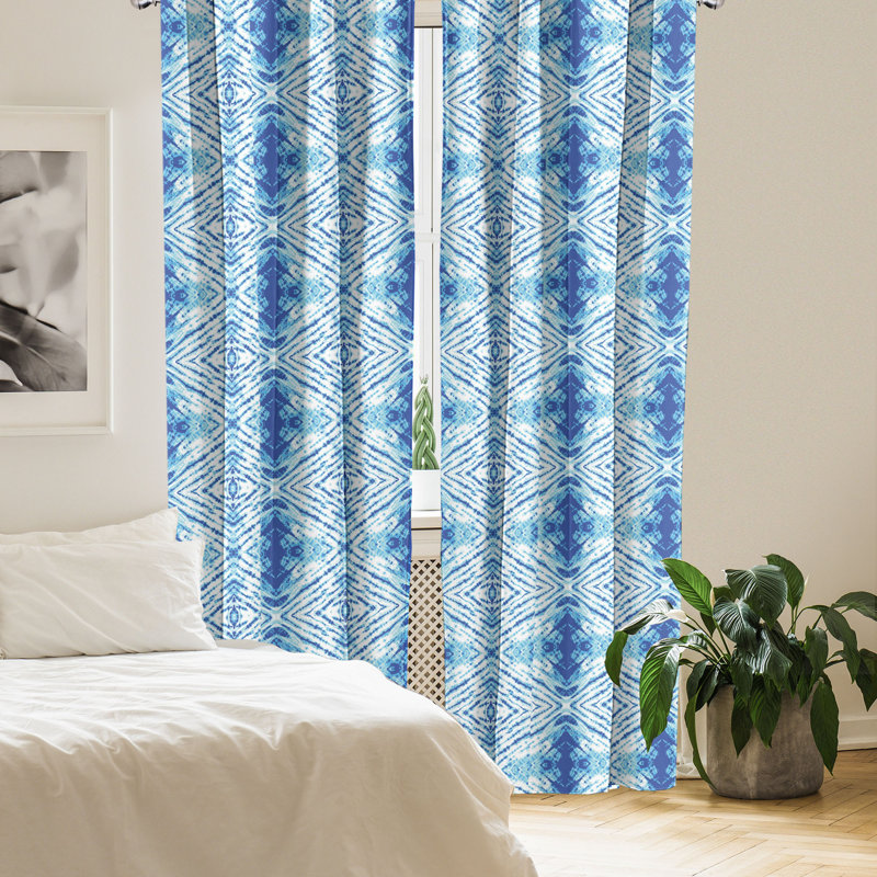 Rideaux 4 panneaux East Urban Home, L 56 po x L 95 po