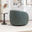 Katherline Hall Faux Leather Swivel Barrel Chair-2260654