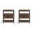 Two Nightstand With Storage, Built-in Outlets, and Drawer for Bedroom and Living Room and Built-in Outlets-108772214