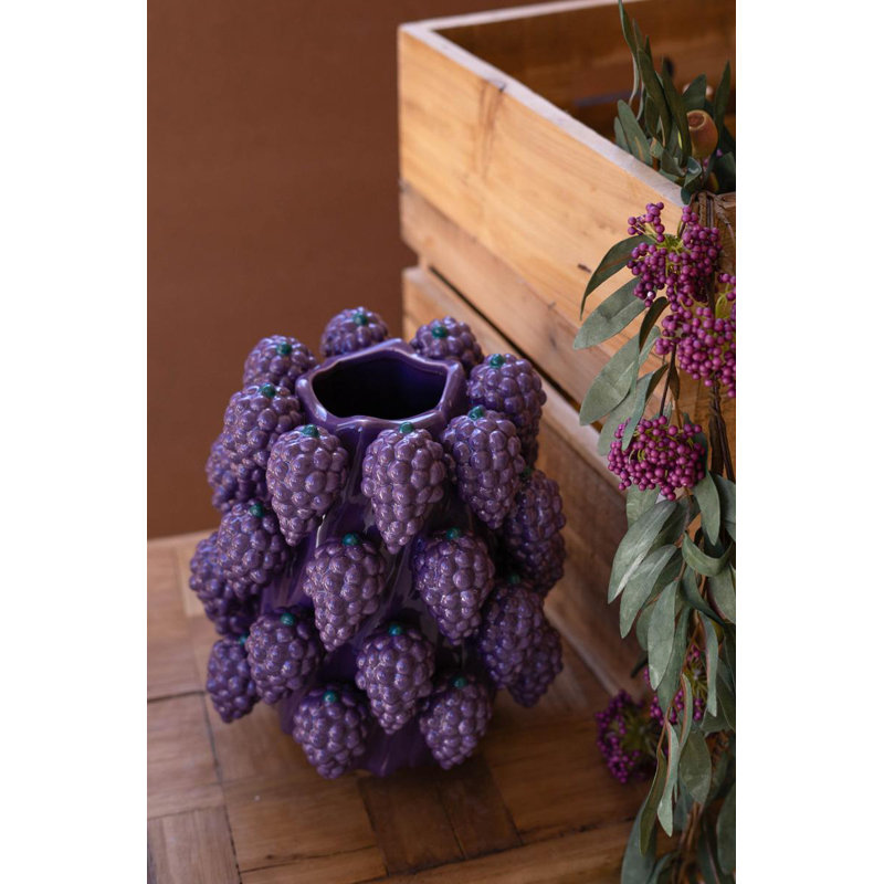Vase en céramique Kalalou 11 po H