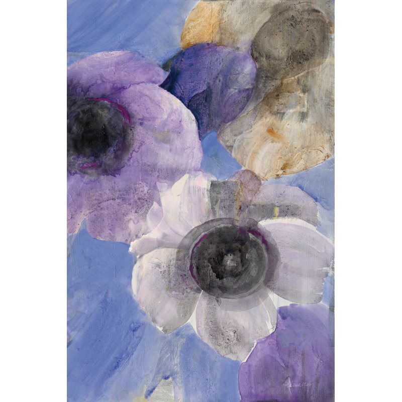 Bright Floral II by Albena Hristova - Painting Print, 30 cm H x 20 cm W, Wrapped Canvas