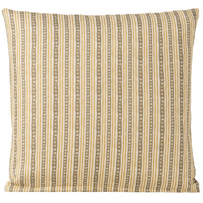 Hansah Geometric Reversible Throw Pillow
