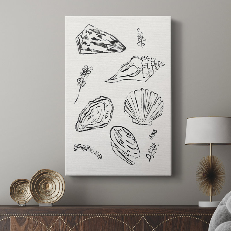 Sea Spirals I -Gallery Wraraped Cavas, H 60 po x l 40 po