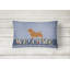 Coussin Norfolk Terrier Welcome