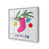 Cadre simple en chrome poli, bois massif n'est pas disponible
