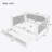 Rattan Daybed with 2 Drawers