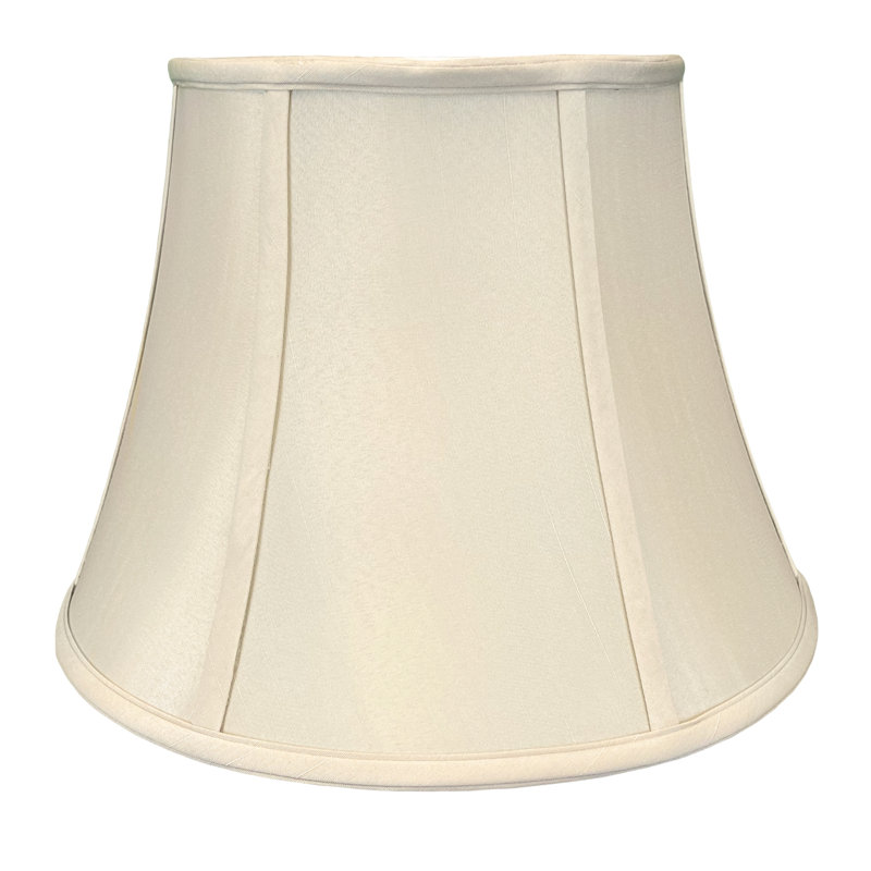 Abat-jour de base en forme de cloche modifiée Royal Designs, Inc., Beige, H 12,5 po x l 16 po x P 16 po