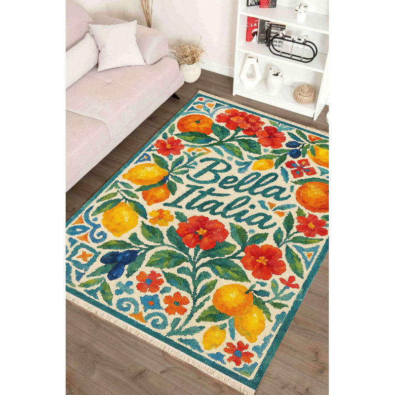 Tuscan 'Bella Italia' Area Rug