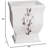 Creative Scents Vanda White Small Bathroom Trash Can