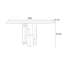 Console italienne de luxe rectangulaire