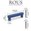 ROUS Hardware Mid-Century Modern Cabinet Handle 1-Count-754302856-754302862