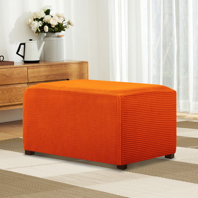 Housse pour repose-pieds Pizarro, Orangé