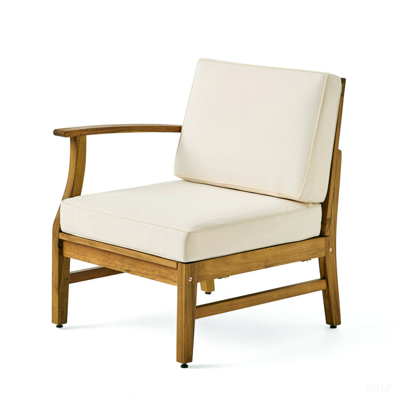 FAUTEUIL GAUCHE PERLA, Crème