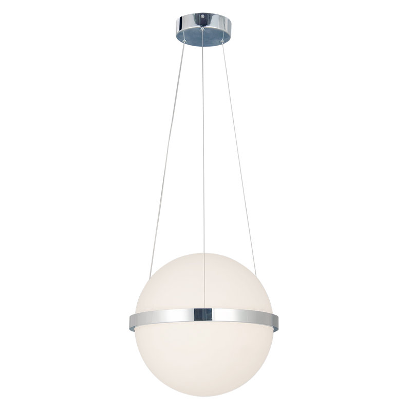 Sarica 1 - Light Polished Chrome LED Single Pendant