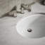 Caxton® Vitreous China Oval Undermount Bathroom Sink with Overflow-43099930