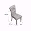 CHAISE DE SALLE À MANGER CHARLOTTE KD