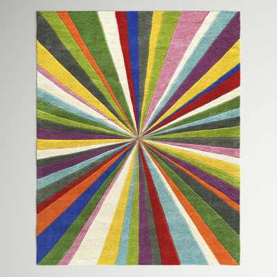 Coira Geometric Handmade Wool Rug