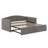 Daybed With Extended Pop Up Trundle-1804370669