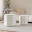 Upholstered Velvet Storage Ottoman with Gold Accents-1585833787