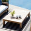 Pacific Outdoor Teak Coffee Table