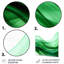 «Green and White Fractal Waves III», impression d'art mural en métal fractal-162737004