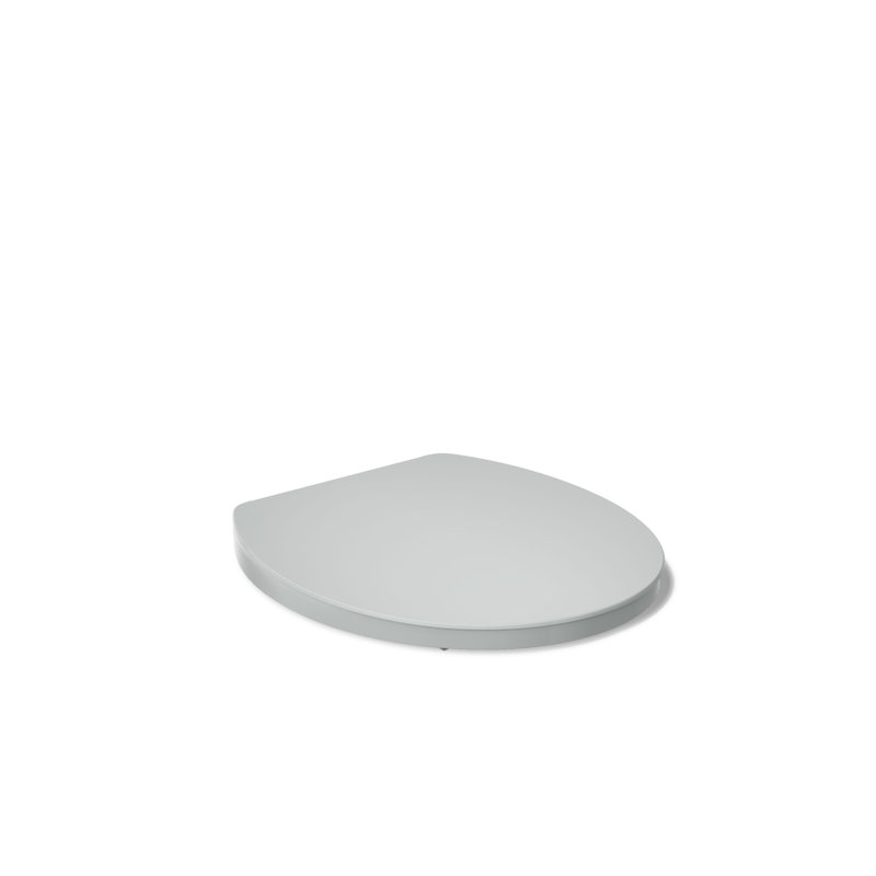 Impro Toilet Seat, Ice Gray, Round