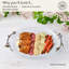 Plateau de service en verre Fitz And Floyd Natures, 14 po