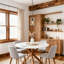 Luminaire suspendu en bois 1 lumière