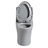 Ariel Modern Elongated One-Piece Toilet w/ Fully Glazed Surface, 1.1/1.6 Siphon Dual Flush MaP 1000G, 17.3" Comfortable Chair Height, cUPC, WaterSense & CEC Certified, Light Gray-121394403