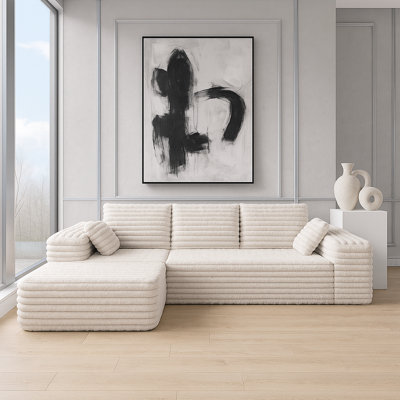 Contemporary L-Shaped Sofa