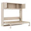 Lit escamotable avec armoires de rangement