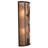 Rustic Lodge Copper Flush Mounted Sconce