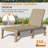 Outdoor Lounge Chairs With  Adjustable Backrest(Set Of 2)-1541997188