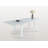 Malibu Rectangular Metal Extendable Outdoor Dining Table , 94'' in. W 35'' in. D