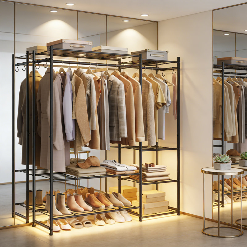 124cm Clothing Rack