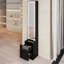 Armoire à miroir à DEL avec luminosité réglable, rangement multicouche-1347543834