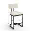 Tabouret de bar et de comptoir Lucio en PVC-98421944