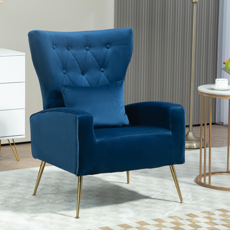 Fauteuil Ireal, Bleu très foncé