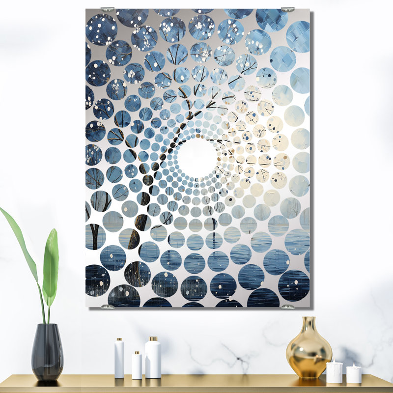 Cassandre - Miroir mural à fruits MIR141041, 40 po x 30 po