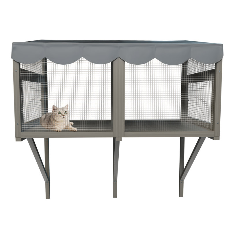 Boîtier en bois pour fenêtre Catio