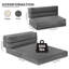Canapé-lit pliant, canapé-lit convertible avec matelas pliable Pilow, canapé-lit escamotable 2 en 1, chaise pliante portative, canapé-lit confortable, salon, chambre à coucher, gris-1000862723-1001385369