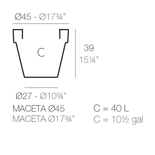 Dimensions du produit