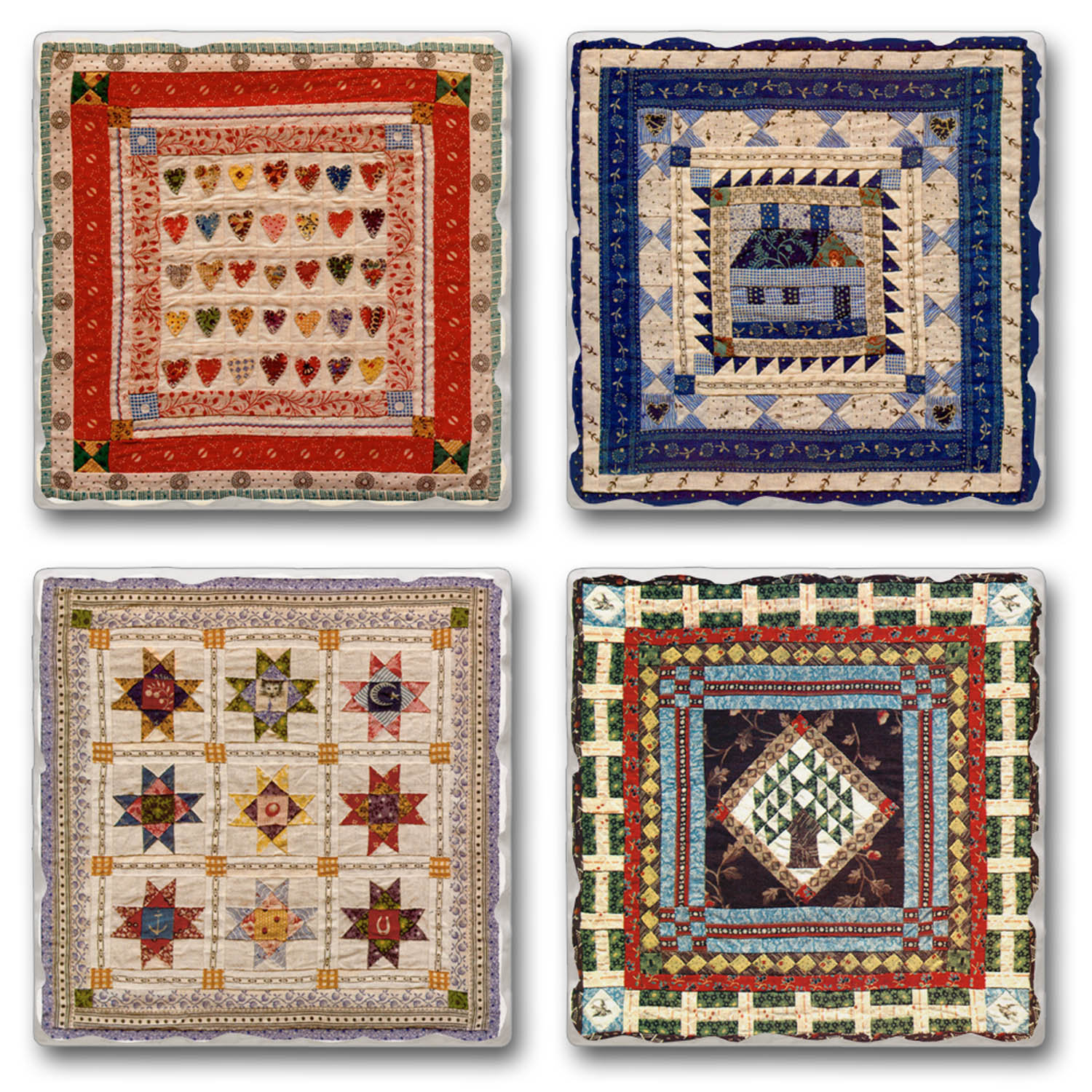 August Grove® Tumbled Tile Coaster | Wayfair
