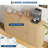 63" Modern Sideboard Buffet Cabinet, Storage for Dining Room Living Room Media Console, Oak