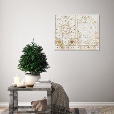 «Tarot Duo», impression sur toile tendue