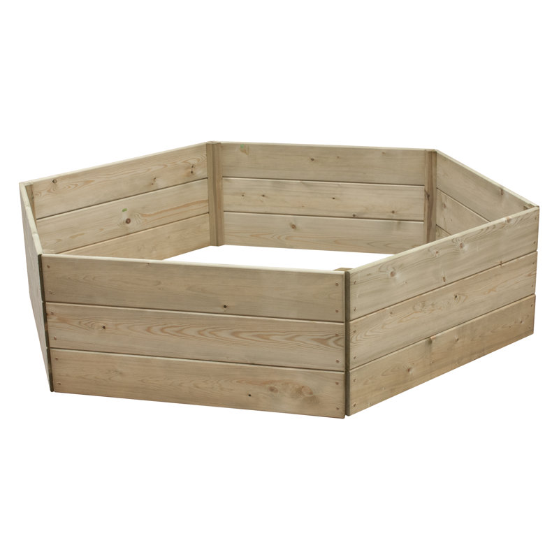 Bosco Hexagonal Raised Bed - 90cm each side, Height 45cm