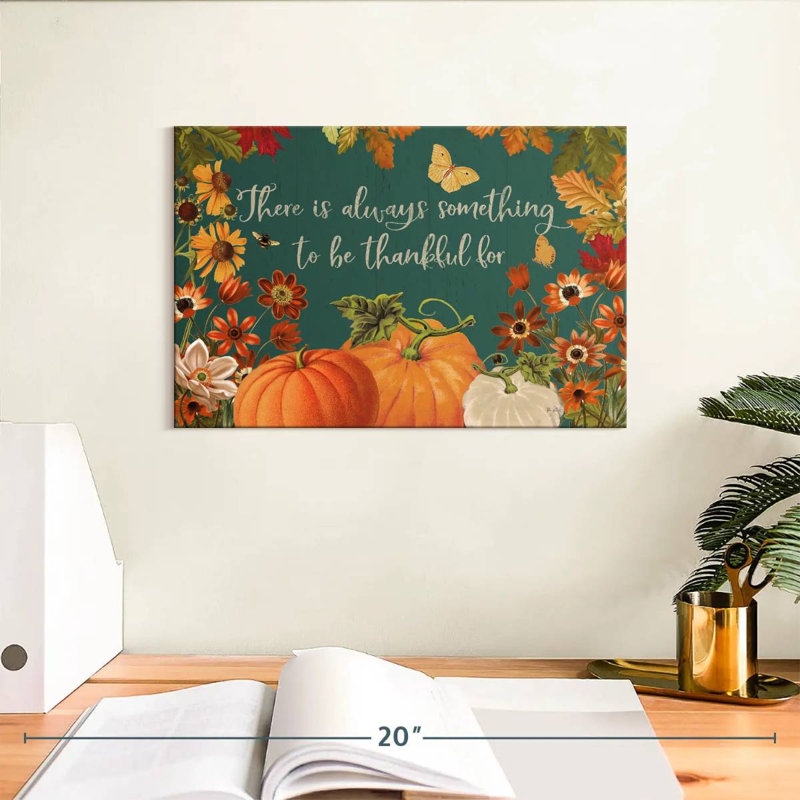 Tergel Fall Garden Quote VI Teal