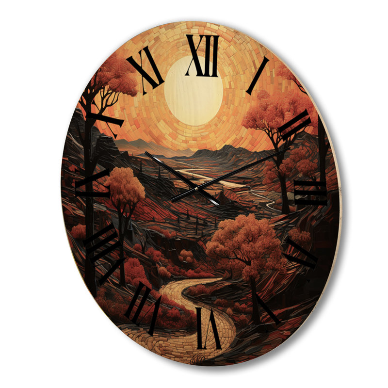 Horloge murale Canyon, Grand