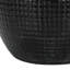 Lampe de table Zui, forme de pot texturé, abat-jour tambour en lin-107417438
