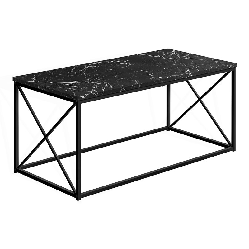 Table basse, table d'appoint, table basse, table centrale, Marbre, Noir